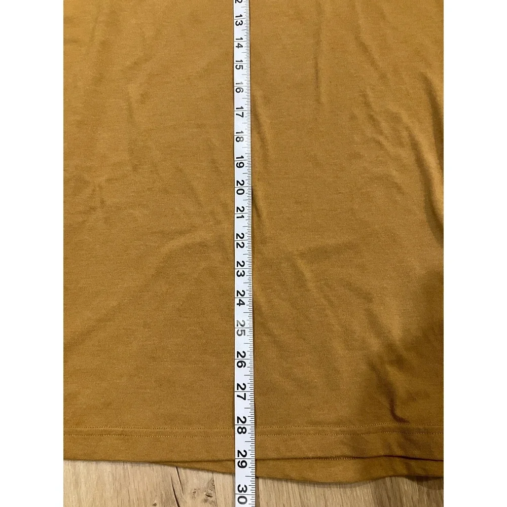 The North Face Mens Long Sleeve Henley FlashDry T Shirt Tan XXL